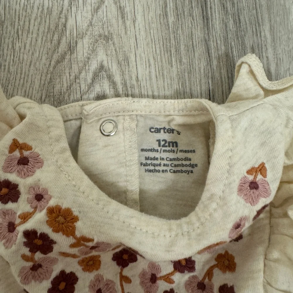 Carter’s Floral one piece outfit